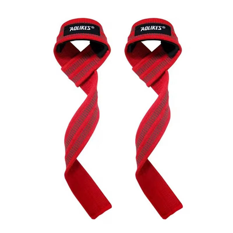 AOLIKES™ Weightlifting Wrist Straps – Adjustable Non-Slip Support for Gym & Strength Training 💪