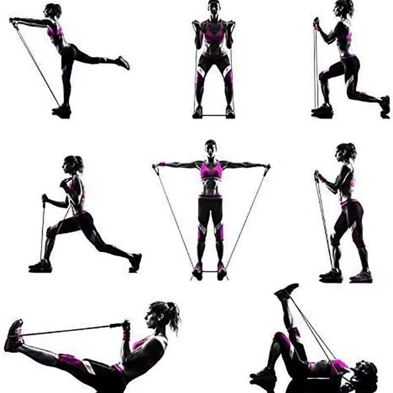 Resistance Bands Set – Full Body Workout, Home Fitness, Stretch & Strength Training
