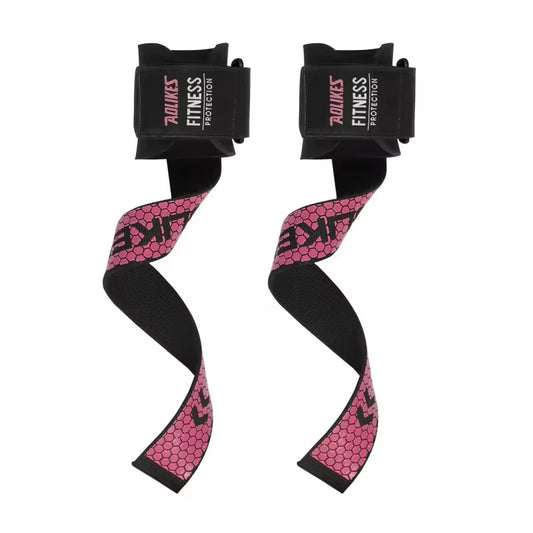 AOLIKES™ Weightlifting Wrist Straps – Adjustable Non-Slip Support for Gym & Strength Training 💪